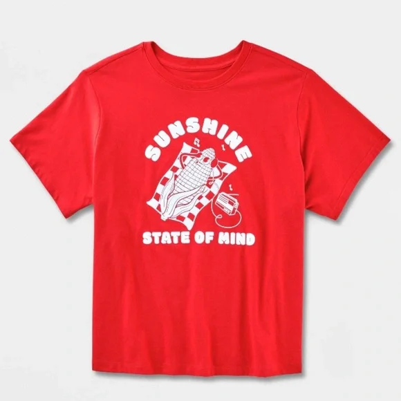 Sunshine state of mind Corn T Shirt - Picture 1 of 3